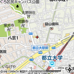 東京都目黒区柿の木坂1丁目31周辺の地図