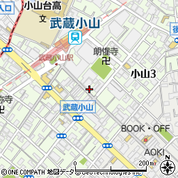 吉野家 武蔵小山店周辺の地図