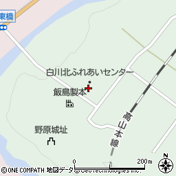 岐阜県加茂郡白川町河東707周辺の地図