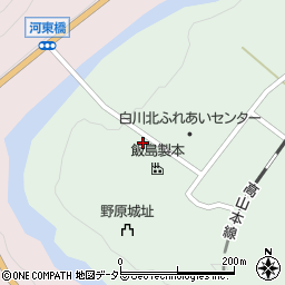 岐阜県加茂郡白川町河東767周辺の地図