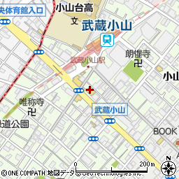 東京靴流通センター　武蔵小山店周辺の地図