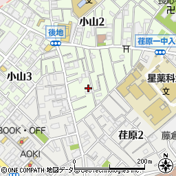 赤沢コーポ周辺の地図