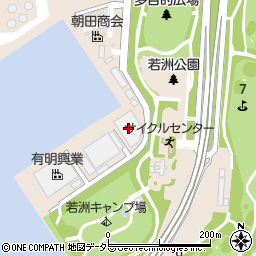 有明興業株式会社　リサイクルポート周辺の地図