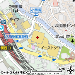 アクセア・ゲートシティ大崎店周辺の地図