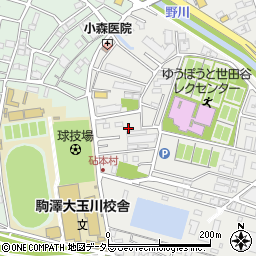 東京都世田谷区鎌田2丁目20-15周辺の地図