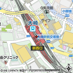 大崎駅 東京都品川区 駅 路線図から地図を検索 マピオン