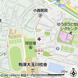 東京都世田谷区鎌田2丁目21周辺の地図