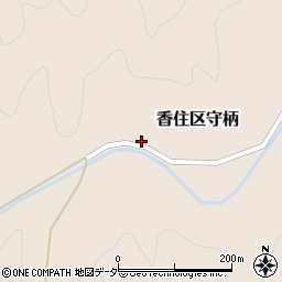 兵庫県美方郡香美町香住区守柄1316-2周辺の地図