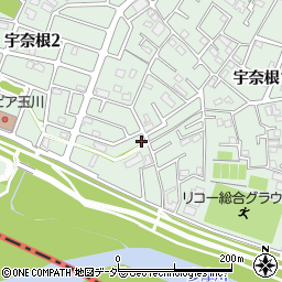 鳥羽邸_宇奈根akippa駐車場周辺の地図