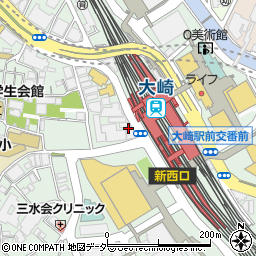 メガネドクターコンタクト　大崎店周辺の地図