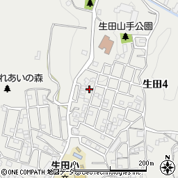 ヴァンベール生田周辺の地図