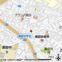 東京都世田谷区瀬田3丁目1周辺の地図