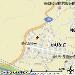 山梨県大月市賑岡町ゆりケ丘5周辺の地図