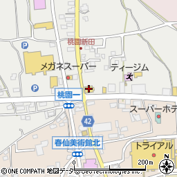 かっぱ寿司南アルプス店周辺の地図