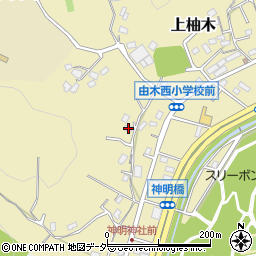 東京都八王子市上柚木386周辺の地図