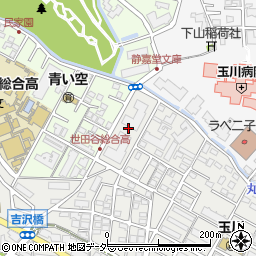 東京都世田谷区玉川4丁目39周辺の地図