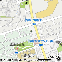 ローソン昭和常永店周辺の地図