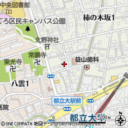 東京都目黒区柿の木坂1丁目32-7周辺の地図