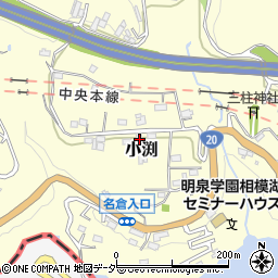 神奈川県相模原市緑区小渕787周辺の地図