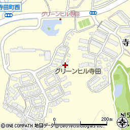 東京都八王子市寺田町432-162周辺の地図