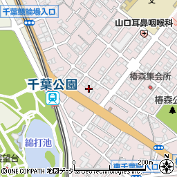 セブンイレブン　千葉公園駅前店周辺の地図