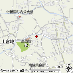 山梨県南アルプス市上宮地1151周辺の地図