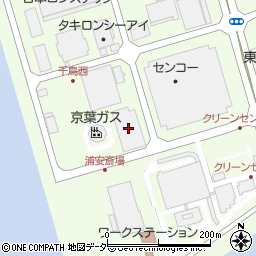千葉港運倉庫周辺の地図