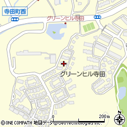 東京都八王子市寺田町432-154周辺の地図