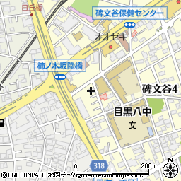 日本経済新聞販売店目黒区ＮＳＮ都立大学周辺の地図