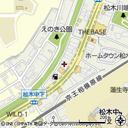 東京都八王子市松木29周辺の地図