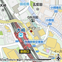 串かつ でんがな 大崎ニューシティ店周辺の地図