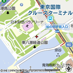 東京都品川区東八潮3周辺の地図
