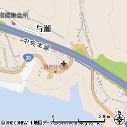 神奈川県相模原市緑区与瀬1585周辺の地図