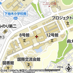 東京都立大学　南大沢キャンパス周辺の地図