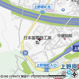 日本蓄電器工業周辺の地図