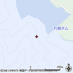 片桐ダム周辺の地図