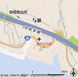 神奈川県相模原市緑区与瀬1575周辺の地図