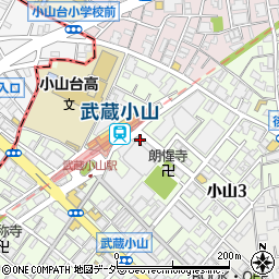 ＪＩＮＳ　武蔵小山店周辺の地図
