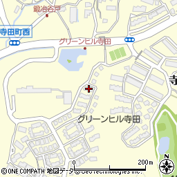 東京都八王子市寺田町432-156周辺の地図