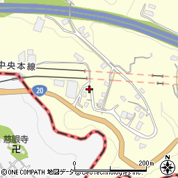 神奈川県相模原市緑区小渕406-8周辺の地図