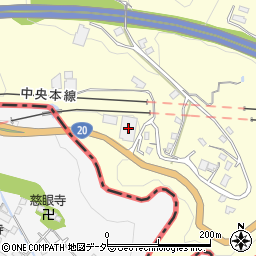 神奈川県相模原市緑区小渕396-2周辺の地図