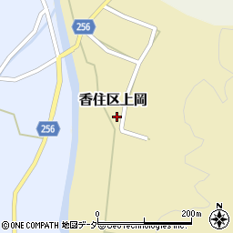 兵庫県美方郡香美町香住区上岡146-2周辺の地図