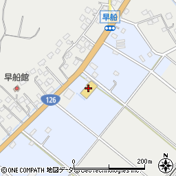 コメリハード＆グリーン成東店周辺の地図