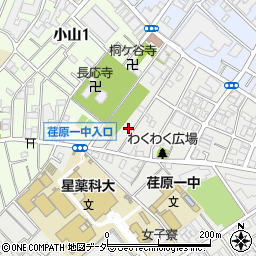 東京都品川区荏原1丁目1-14周辺の地図