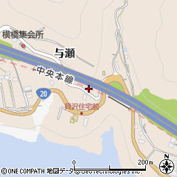 神奈川県相模原市緑区与瀬1580周辺の地図