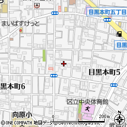 東京都目黒区目黒本町5丁目29周辺の地図