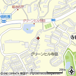 東京都八王子市寺田町432-157周辺の地図