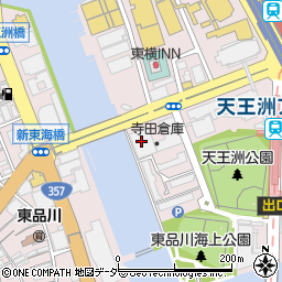 寺田倉庫　Ｇ１ビル周辺の地図