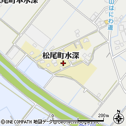 〒289-1526 千葉県山武市松尾町水深の地図