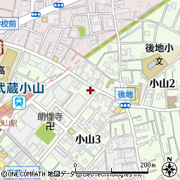 明光義塾武蔵小山教室周辺の地図